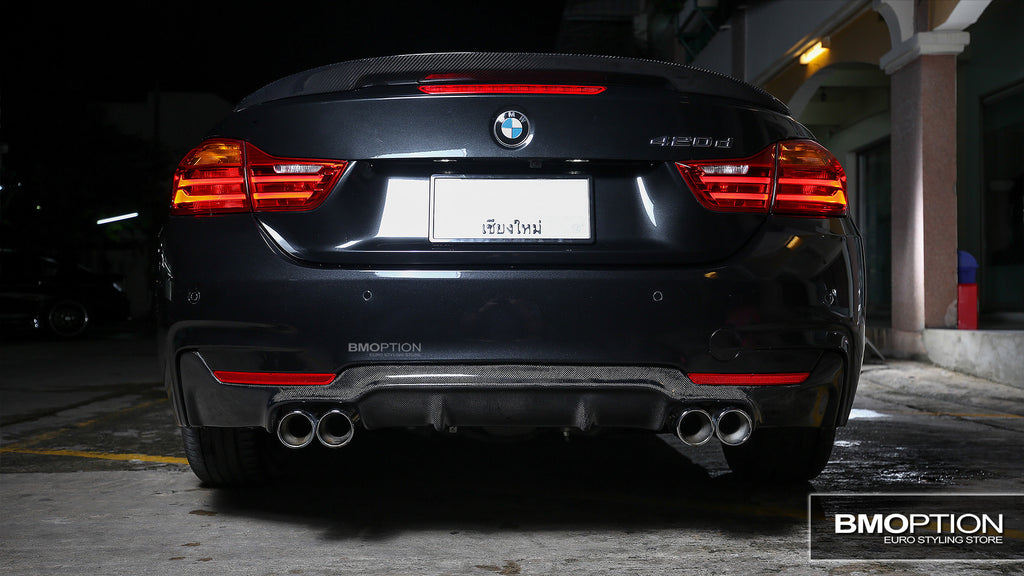 F32 3D Design M Sport Rear Diffuser