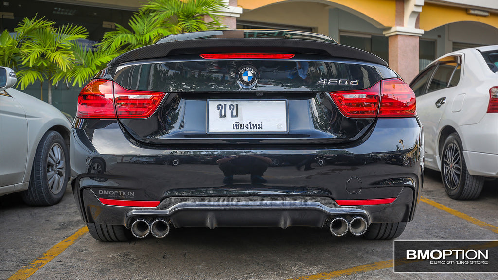 F32 3D Design M Sport Rear Diffuser