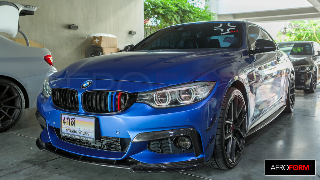 ///M 3 Colors Front Grille Cover (4 Series - ABS)