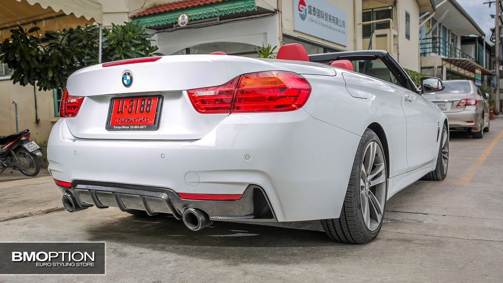 F32 M Performance Style M Sport Rear Diffuser
