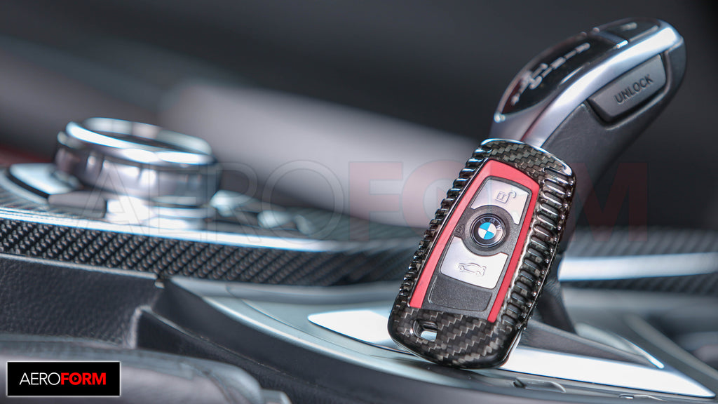 F Series Genuine Carbon Fiber Key Case