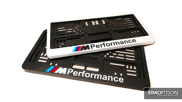M Performance Number Plate Frame