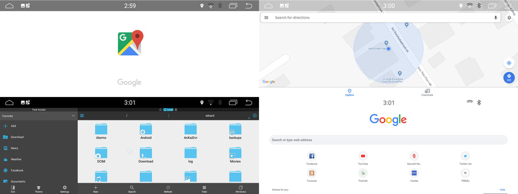 F10 / F11 Android 10.25" Multimedia Navigation System