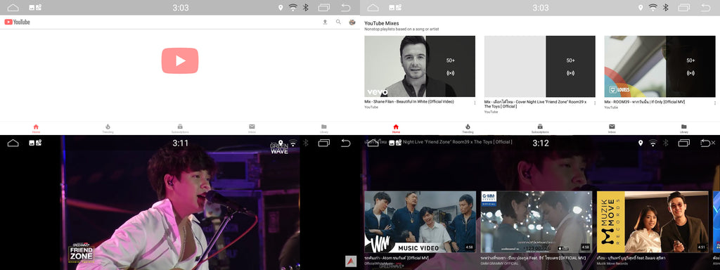 F10 / F11 Android 10.25" Multimedia Navigation System